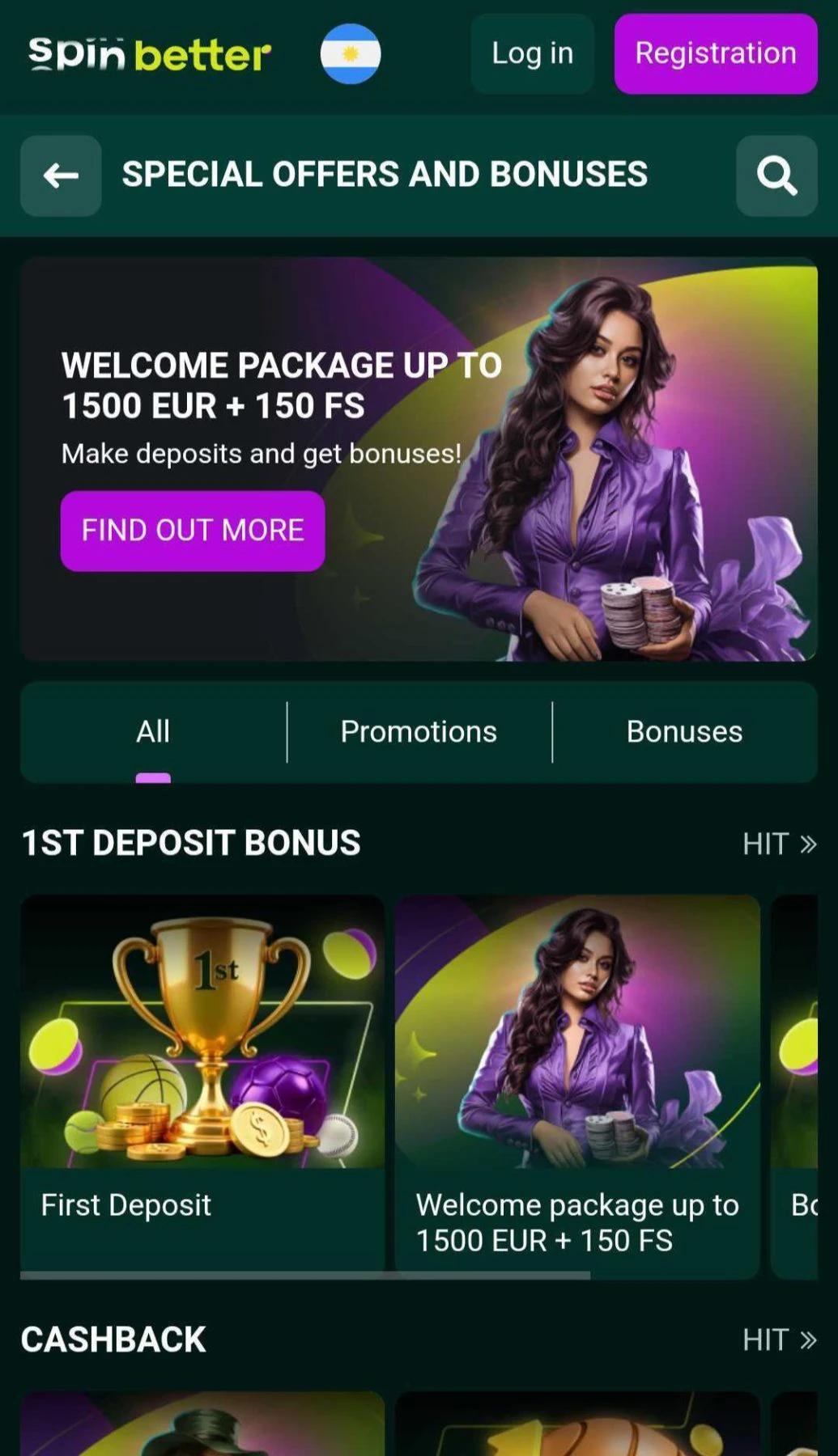 SpinBetter Casino 3